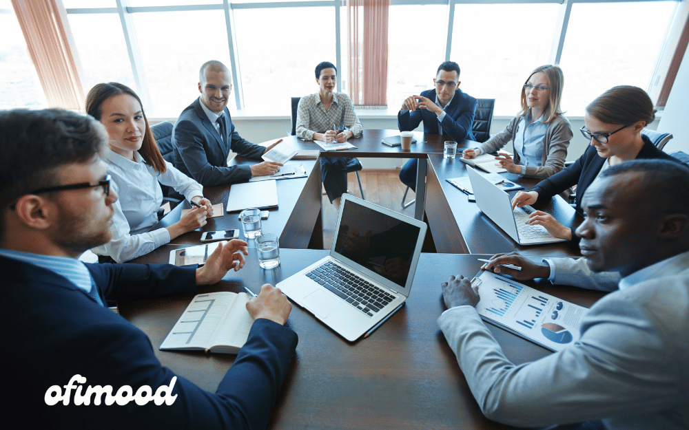 ejemplo de reunión de trabajo