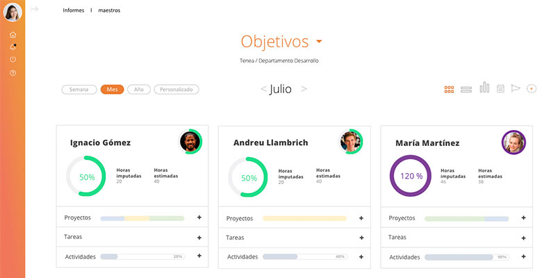 planificación de espacios